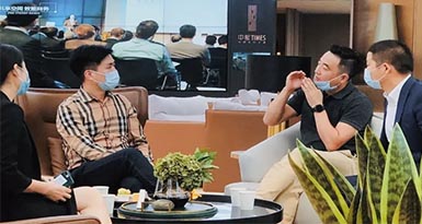 广东网商时代集团舒董及团队来莞考察